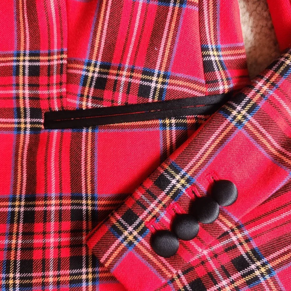 NWT J. Crew Parke Tartan Plaid Blazer